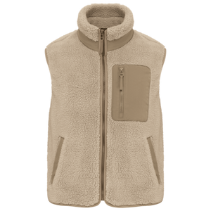 Nox - Teddy-Fleece Weste | Warm, weich & individuell veredelbar